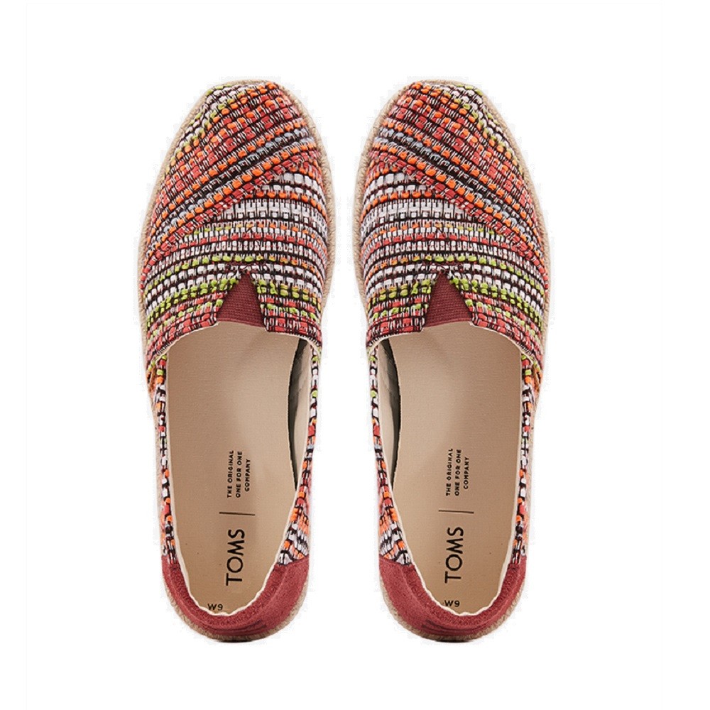 TOMS</br>Γυναικείες Εσπαντρίγιες Κόκκινο Multi CLASSIC 10013484 Toms