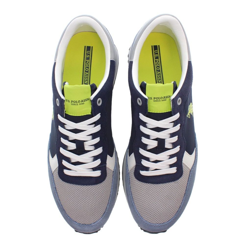 U.S. POLO ASSN.</br>Ανδρικά Sneakers Μπλε/Γκρι CLEEF006-DBL-LGR04 U.S. Polo Assn. U.S. POLO ASSN.</br>Ανδρικά Sneakers Μπλε/Γκρι CLEEF006-DBL-LGR04 U.S. Polo Assn.