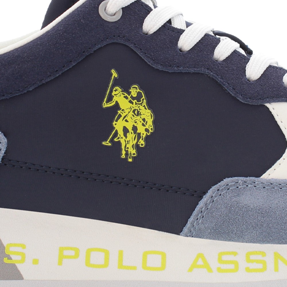 U.S. POLO ASSN.</br>Ανδρικά Sneakers Μπλε/Γκρι CLEEF006-DBL-LGR04 U.S. Polo Assn. U.S. POLO ASSN.</br>Ανδρικά Sneakers Μπλε/Γκρι CLEEF006-DBL-LGR04 U.S. Polo Assn.