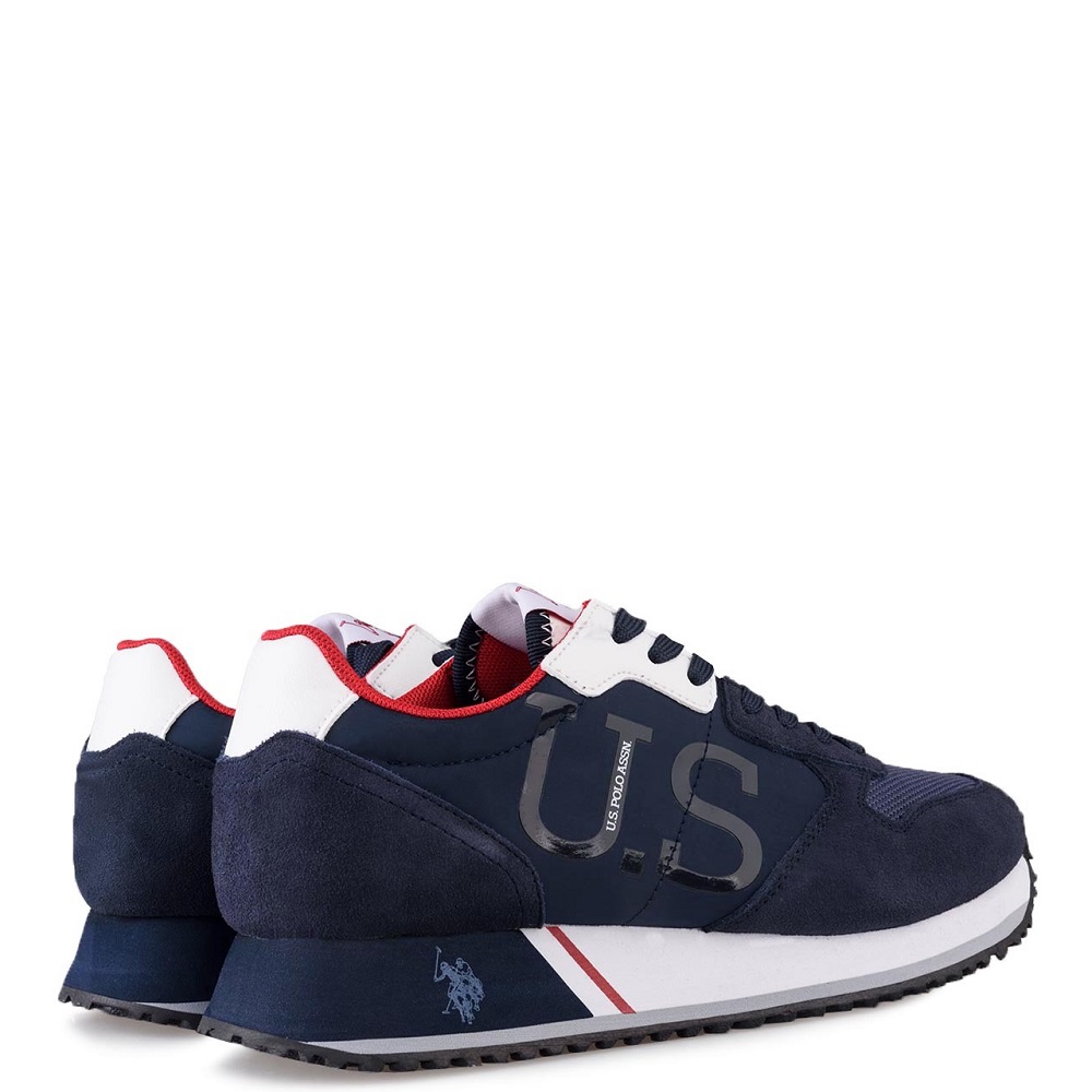 U.S. POLO ASSN.</br>Ανδρικά Sneakers Μπλε/Λευκό CLEEF008-DBL-WHI05 U.S. Polo Assn. U.S. POLO ASSN.</br>Ανδρικά Sneakers Μπλε/Λευκό CLEEF008-DBL-WHI05 U.S. Polo Assn.