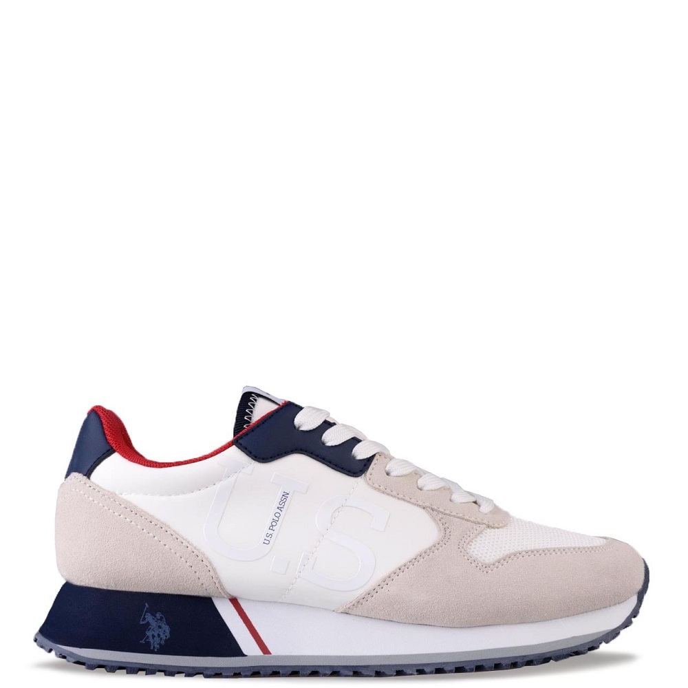 U.S. POLO ASSN.</br>Ανδρικά Sneakers Λευκό/Μπλε CLEEF008-WHI-BLU04 U.S. Polo Assn. U.S. POLO ASSN.</br>Ανδρικά Sneakers Λευκό/Μπλε CLEEF008-WHI-BLU04 U.S. Polo Assn.