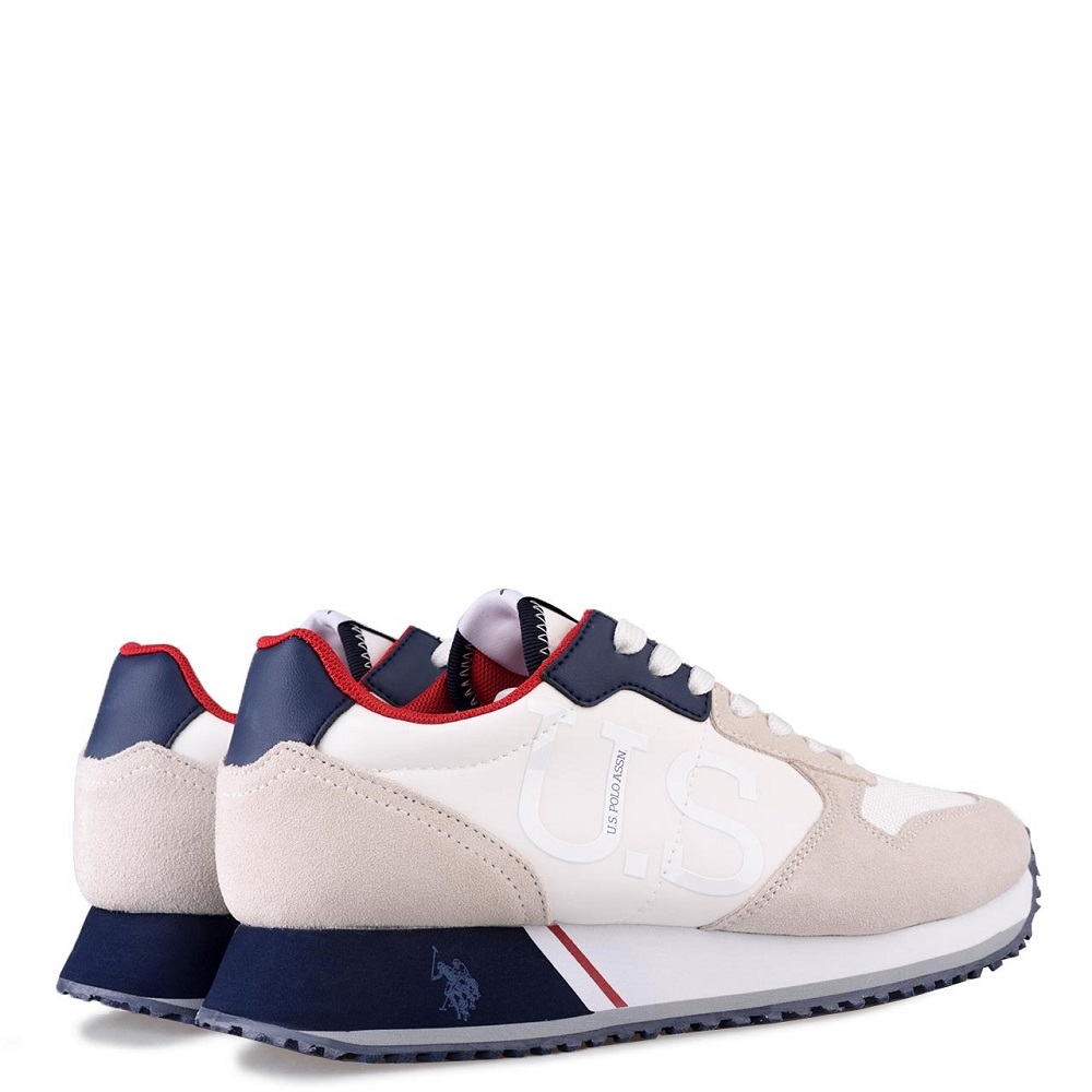 U.S. POLO ASSN.</br>Ανδρικά Sneakers Λευκό/Μπλε CLEEF008-WHI-BLU04 U.S. Polo Assn. U.S. POLO ASSN.</br>Ανδρικά Sneakers Λευκό/Μπλε CLEEF008-WHI-BLU04 U.S. Polo Assn.