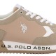 U.S. POLO ASSN.</br>U.S. Polo Assn. CLEEF011-BEI Ανδρικά Sneakers Μπεζ U.S. POLO ASSN.</br>U.S. Polo Assn. CLEEF011-BEI Ανδρικά Sneakers Μπεζ