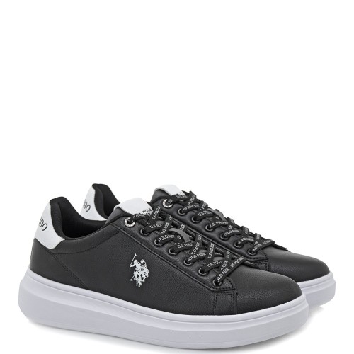 Ανδρικά Sneakers Μαύρο/Λευκό CODY001C-BLK-WHI01 U.S. Polo Assn.