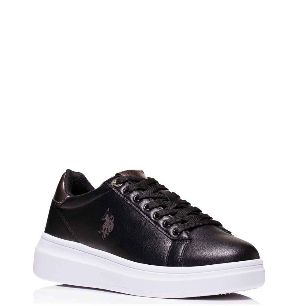 U.S. POLO ASSN.</br>Γυναικεία Sneakers Μαύρο CODY008A-BLK U.S. Polo Assn. U.S. POLO ASSN.</br>Γυναικεία Sneakers Μαύρο CODY008A-BLK U.S. Polo Assn.