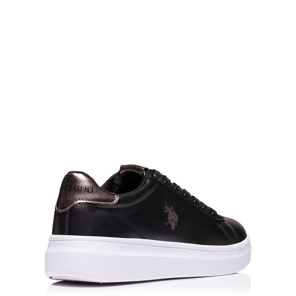 U.S. POLO ASSN.</br>Γυναικεία Sneakers Μαύρο CODY008A-BLK U.S. Polo Assn. U.S. POLO ASSN.</br>Γυναικεία Sneakers Μαύρο CODY008A-BLK U.S. Polo Assn.