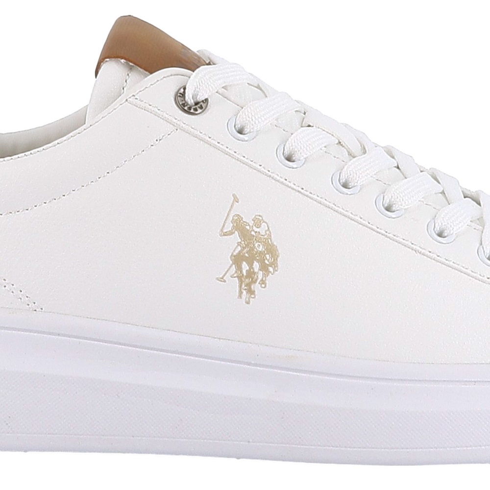 U.S. POLO ASSN.</br>U.S. Polo Assn. CODY010B-WHI-CUO01 Ανδρικά Sneakers Λευκό/Ταμπά U.S. POLO ASSN.</br>U.S. Polo Assn. CODY010B-WHI-CUO01 Ανδρικά Sneakers Λευκό/Ταμπά