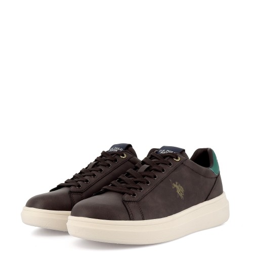 U.S. Polo Assn. CODY010C-DBR003 Ανδρικά Sneakers Καφέ