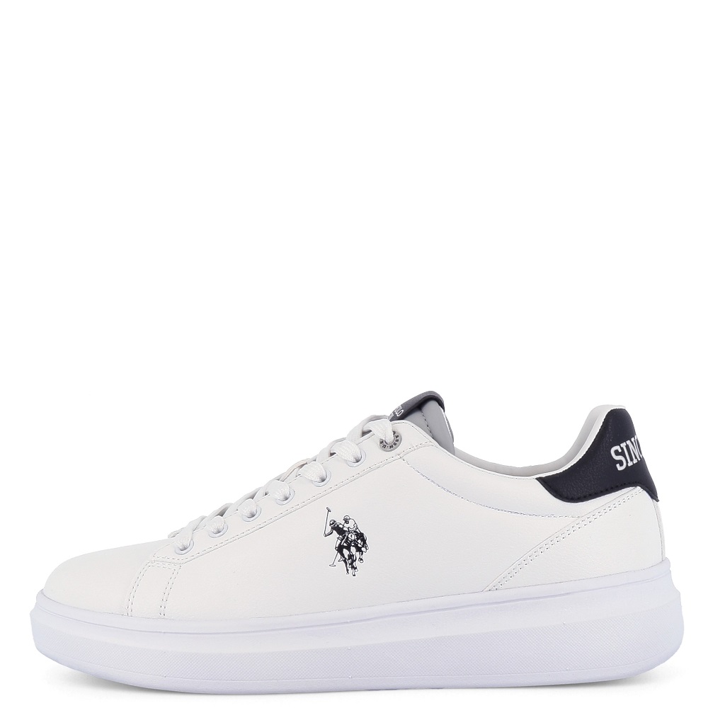U.S. POLO ASSN.</br>U.S. Polo Assn. CODY010C-WHI-BLK01 Ανδρικά Sneakers Λευκό/Μαύρο U.S. POLO ASSN.</br>U.S. Polo Assn. CODY010C-WHI-BLK01 Ανδρικά Sneakers Λευκό/Μαύρο
