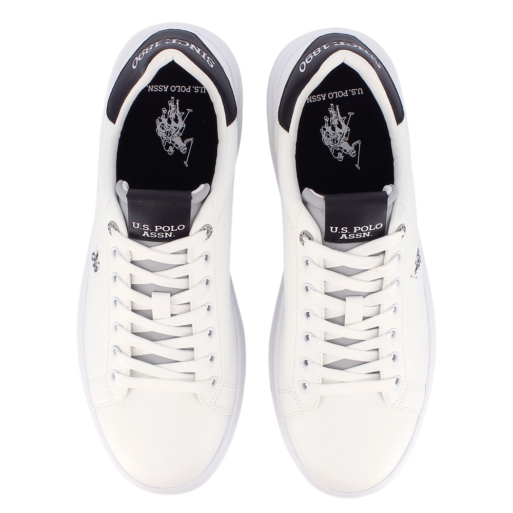 U.S. POLO ASSN.</br>U.S. Polo Assn. CODY010C-WHI-BLK01 Ανδρικά Sneakers Λευκό/Μαύρο U.S. POLO ASSN.</br>U.S. Polo Assn. CODY010C-WHI-BLK01 Ανδρικά Sneakers Λευκό/Μαύρο