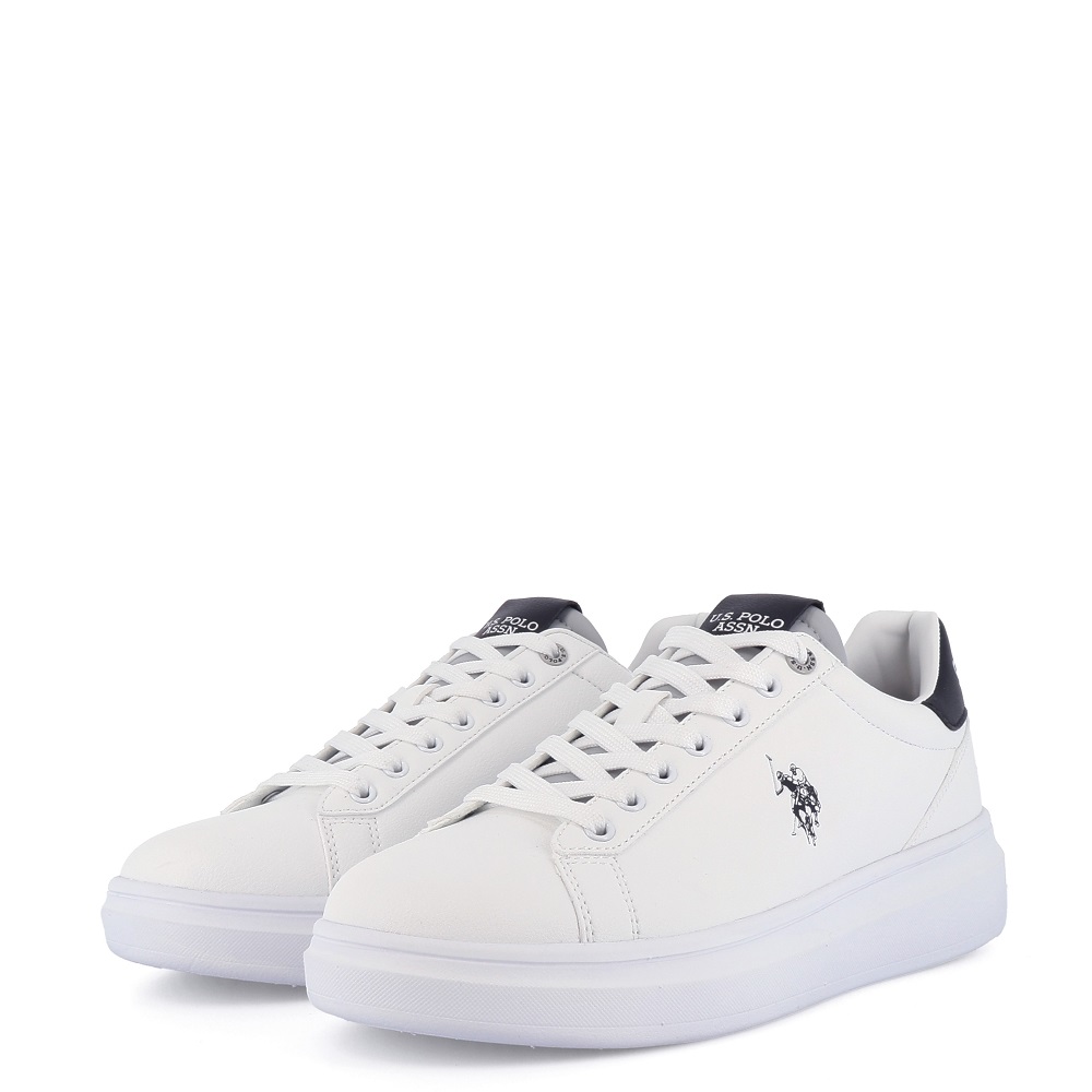 U.S. POLO ASSN.</br>U.S. Polo Assn. CODY010C-WHI-BLK01 Ανδρικά Sneakers Λευκό/Μαύρο U.S. POLO ASSN.</br>U.S. Polo Assn. CODY010C-WHI-BLK01 Ανδρικά Sneakers Λευκό/Μαύρο