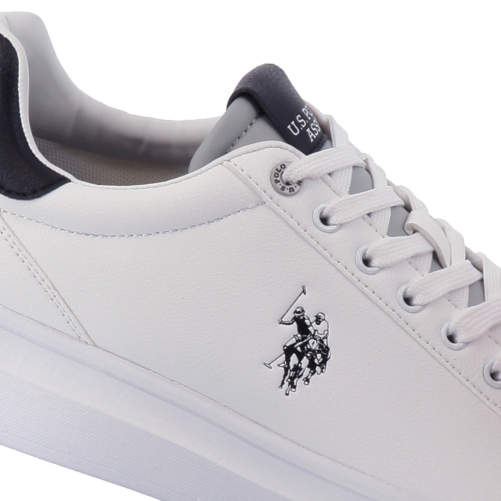 U.S. POLO ASSN.</br>U.S. Polo Assn. CODY010C-WHI-BLK01 Ανδρικά Sneakers Λευκό/Μαύρο U.S. POLO ASSN.</br>U.S. Polo Assn. CODY010C-WHI-BLK01 Ανδρικά Sneakers Λευκό/Μαύρο