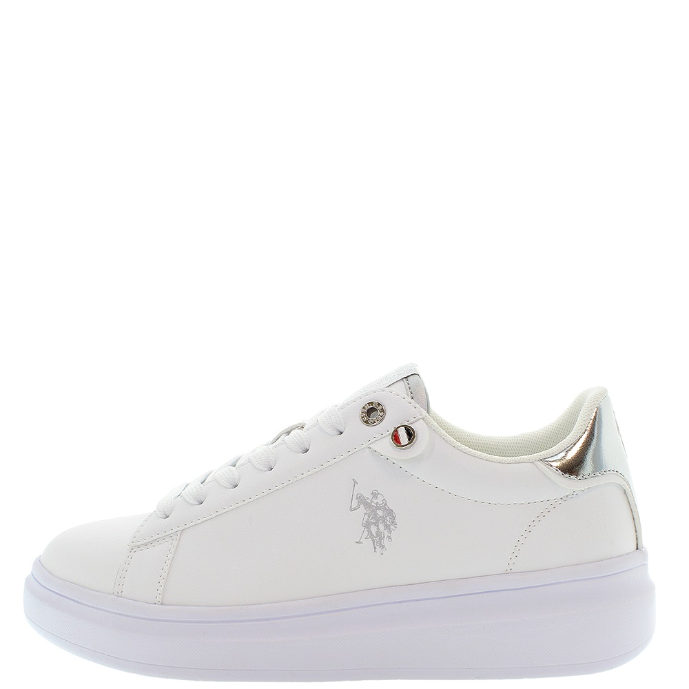U.S. POLO ASSN.</br>Γυναικεία Sneakers Λευκό/Ασημί CODY011-WHI-SIL01 U.S. Polo Assn U.S. POLO ASSN.</br>Γυναικεία Sneakers Λευκό/Ασημί CODY011-WHI-SIL01 U.S. Polo Assn