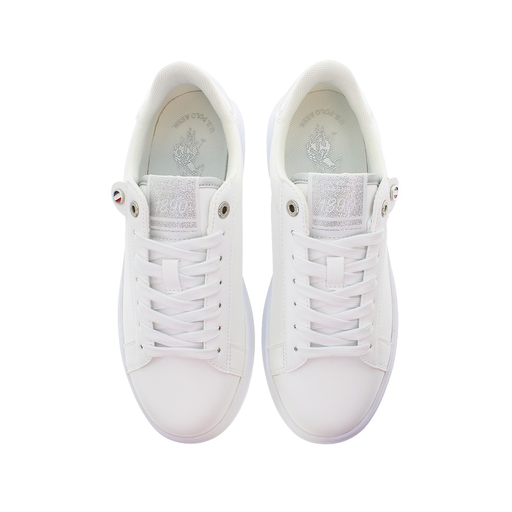 U.S. POLO ASSN.</br>Γυναικεία Sneakers Λευκό/Ασημί CODY011-WHI-SIL01 U.S. Polo Assn U.S. POLO ASSN.</br>Γυναικεία Sneakers Λευκό/Ασημί CODY011-WHI-SIL01 U.S. Polo Assn