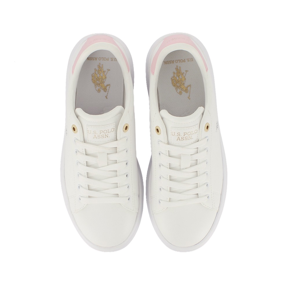 U.S. POLO ASSN.</br>U.S. Polo Assn. CODY016-WHI-PIN01 Γυναικεία Sneakers Λευκό/Ροζ