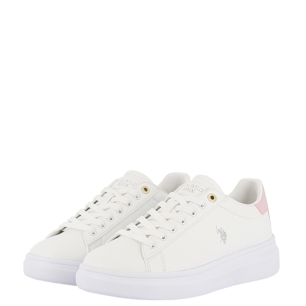 U.S. POLO ASSN.</br>U.S. Polo Assn. CODY016-WHI-PIN01 Γυναικεία Sneakers Λευκό/Ροζ