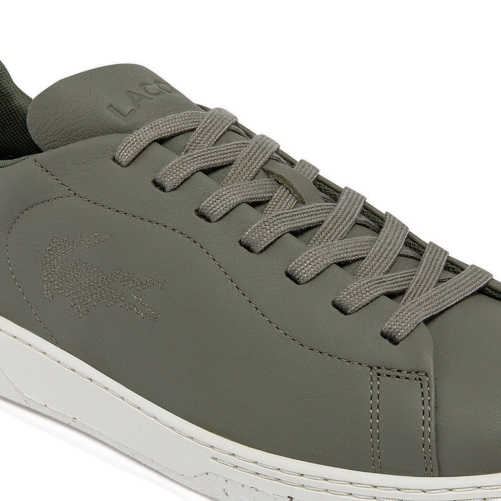 LACOSTE</br>Ανδρικά Sneakers Χακί Δέρμα COURT ZERO 7-43SMA00222A9 Lacoste LACOSTE</br>Ανδρικά Sneakers Χακί Δέρμα COURT ZERO 7-43SMA00222A9 Lacoste