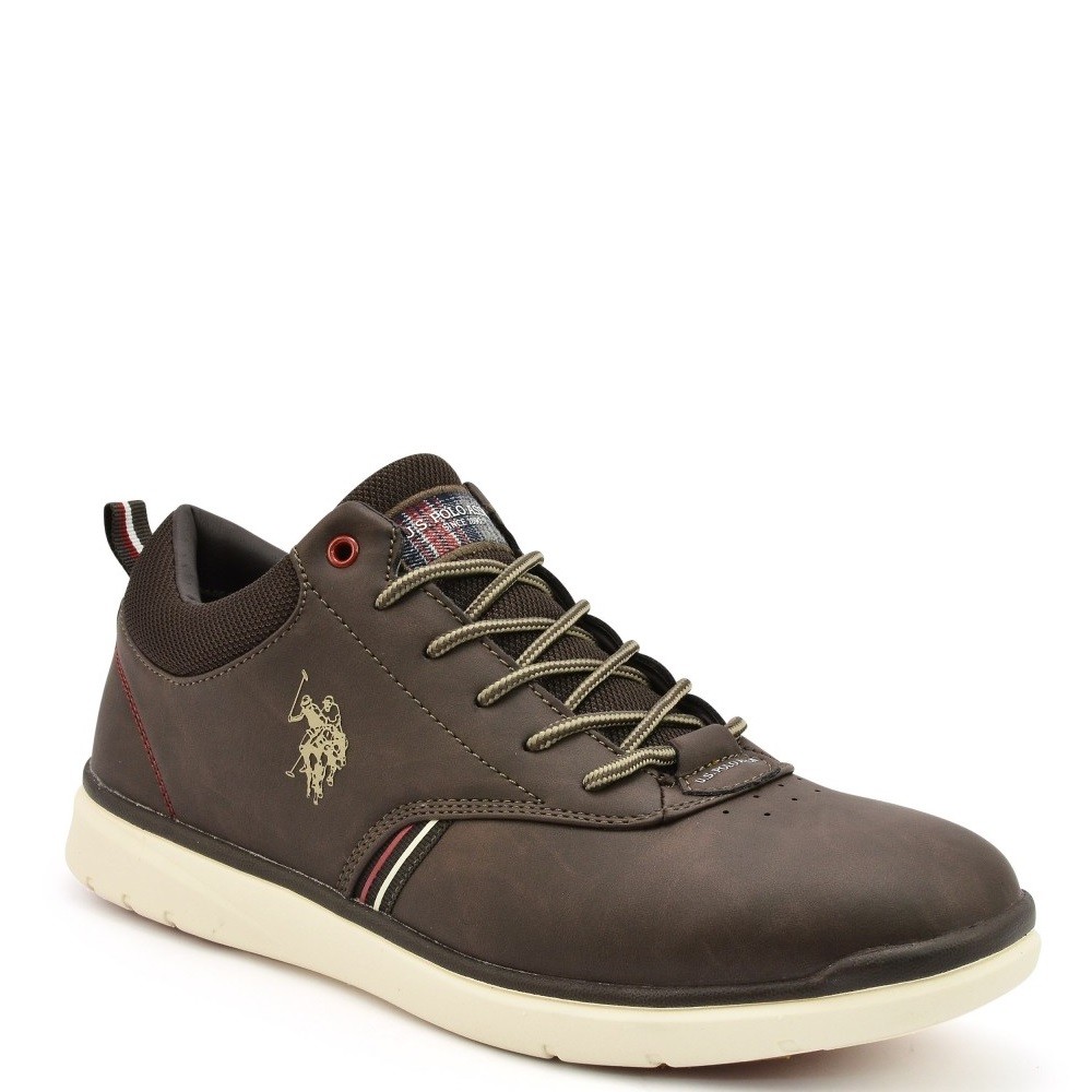 U.S. POLO ASSN.</br>Ανδρικά Δετά Παπούτσια Καφέ CREE-DΚBR U.S. Polo Assn. U.S. POLO ASSN.</br>Ανδρικά Δετά Παπούτσια Καφέ CREE-DΚBR U.S. Polo Assn.