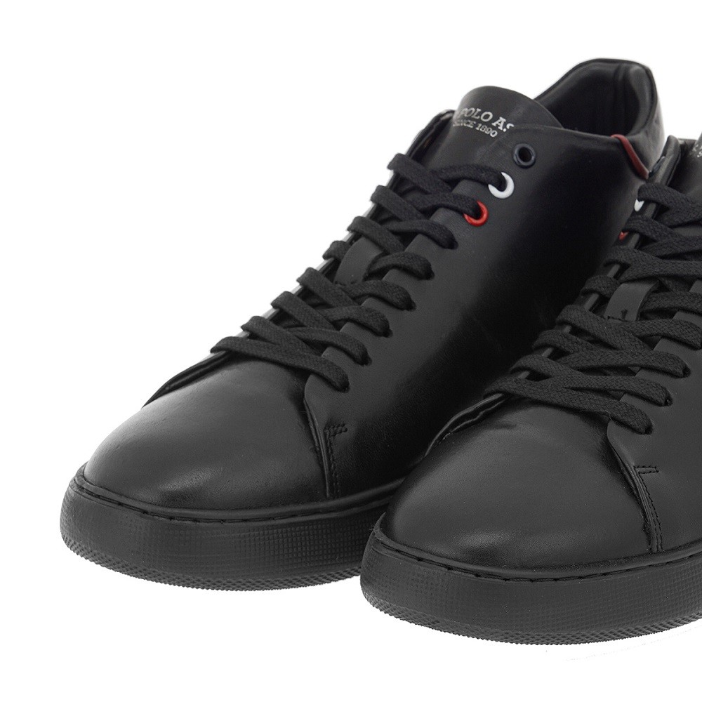 U.S. POLO ASSN.</br>Ανδρικά Μποτάκια Μαύρο Δέρμα CRYME004-LTH-BLK U.S. Polo Assn.