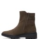 CLARKS</br>Γυναικεία Μποτάκια Λαδί Suede CALLA MID Clarks CLARKS</br>Γυναικεία Μποτάκια Λαδί Suede CALLA MID Clarks