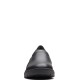 CLARKS</br>Γυναικεία Μοκασίνια Μαύρο Δέρμα CALLA RAE 