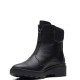 CLARKS</br>Γυναικεία Μποτάκια Μαύρο Δέρμα CALLA ZIP Clarks CLARKS</br>Γυναικεία Μποτάκια Μαύρο Δέρμα CALLA ZIP Clarks