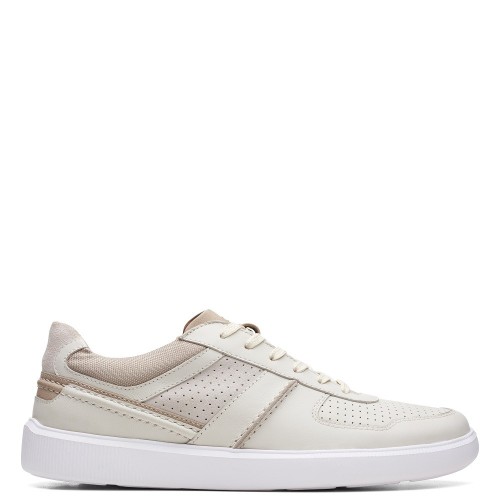 Ανδρικά Sneakers Λευκό Δέρμα CAMBRO RACE Clarks