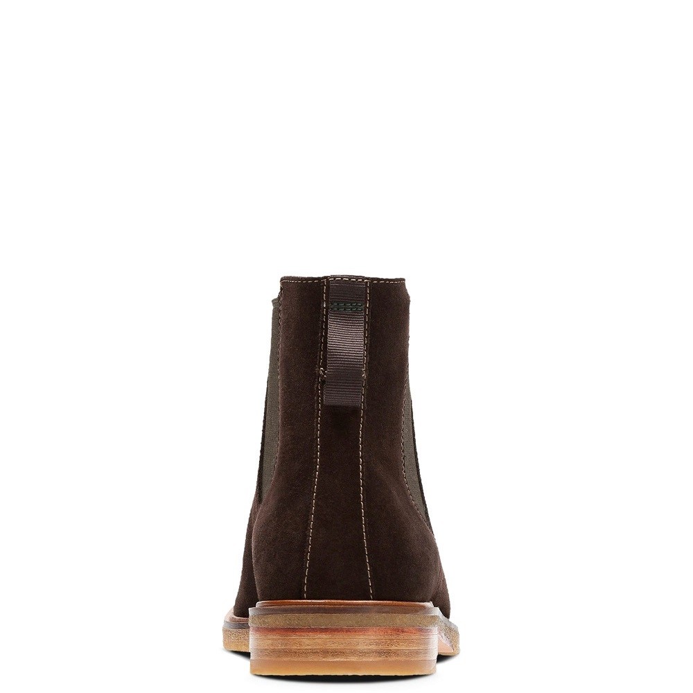 CLARKS</br>Ανδρικά Μποτάκια Καφέ Suede Chelsea CLARKDALE GOBI Clarks