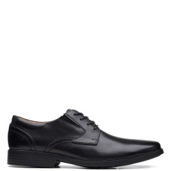 Ανδρικά Δετά Παπούτσια Μαύρο Δέρμα CLARKSLITE LOW (H) 