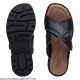 CLARKS</br>Γυναικεία Σανδάλια Μαύρο Δέρμα COAST CROSS Clarks