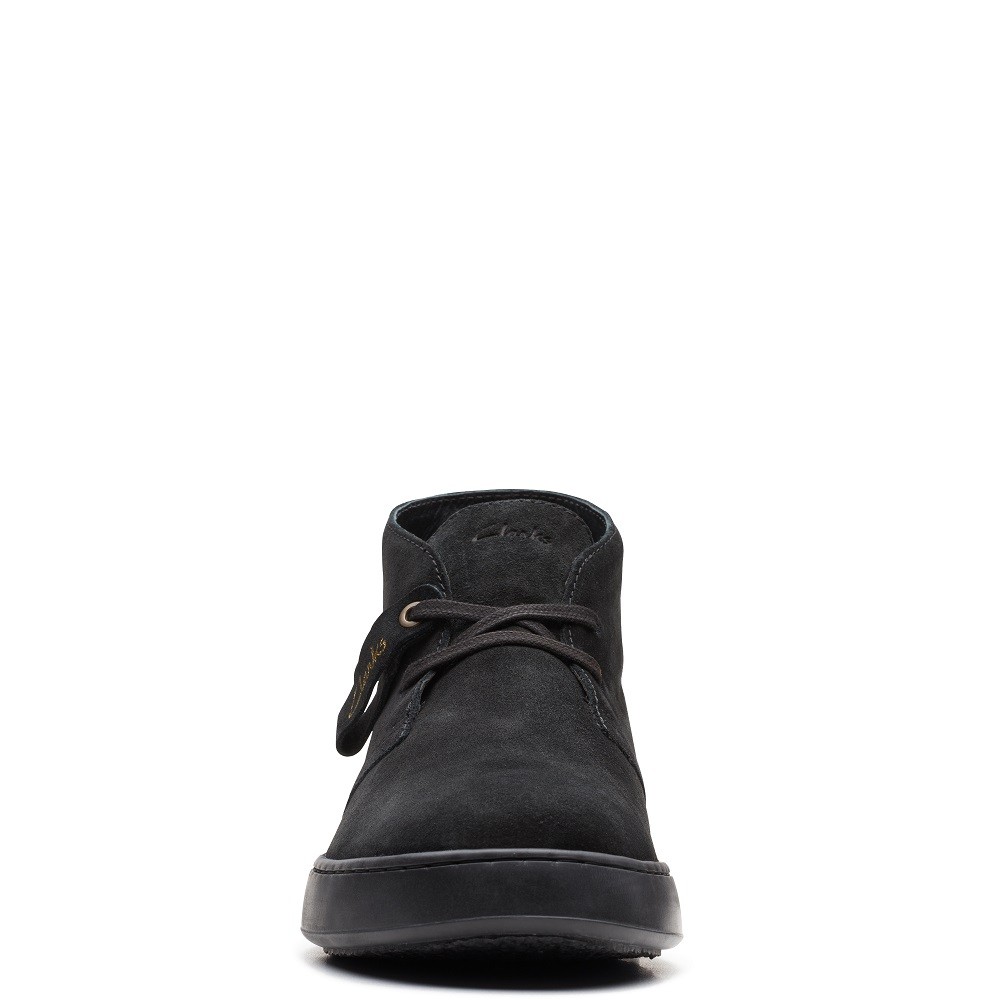CLARKS</br>Ανδρικά Μποτάκια Μαύρο Suede COURT LITE DBT Clarks CLARKS</br>Ανδρικά Μποτάκια Μαύρο Suede COURT LITE DBT Clarks