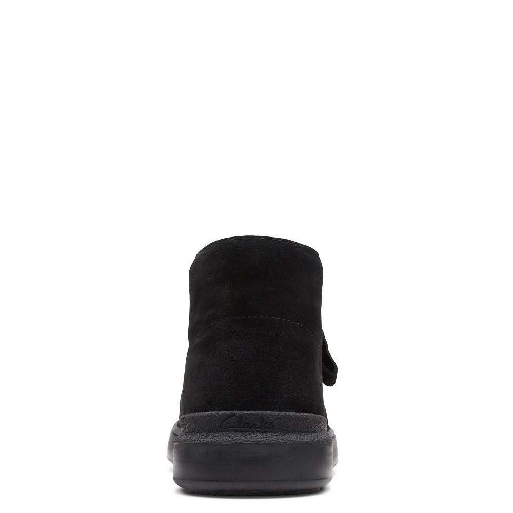 CLARKS</br>Ανδρικά Μποτάκια Μαύρο Suede COURT LITE DBT Clarks CLARKS</br>Ανδρικά Μποτάκια Μαύρο Suede COURT LITE DBT Clarks