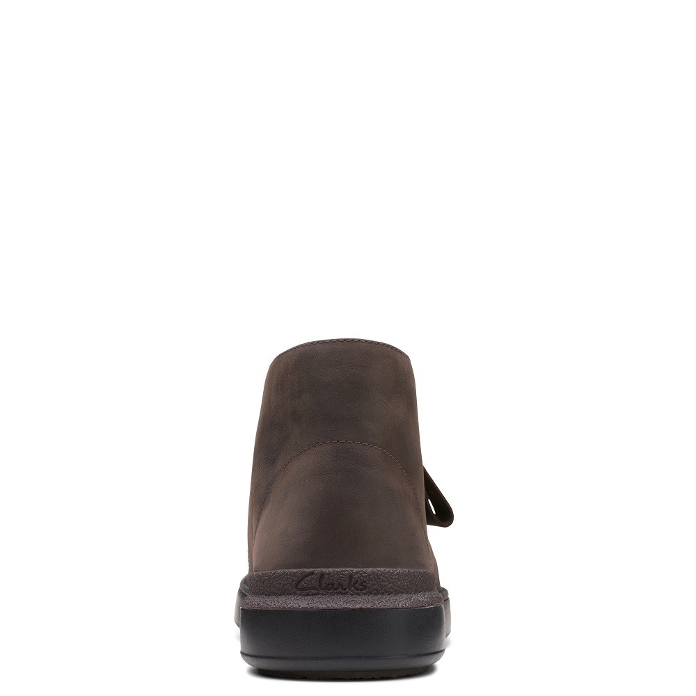 CLARKS</br>Ανδρικά Μποτάκια Καφέ Δέρμα Nubuck COURT LITE DBT Clarks CLARKS</br>Ανδρικά Μποτάκια Καφέ Δέρμα Nubuck COURT LITE DBT Clarks