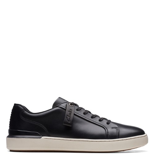 Ανδρικά Sneakers Μαύρο Δέρμα COURT LITE MOVE Clarks