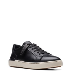 Ανδρικά Sneakers Μαύρο Δέρμα COURT LITE MOVE Clarks