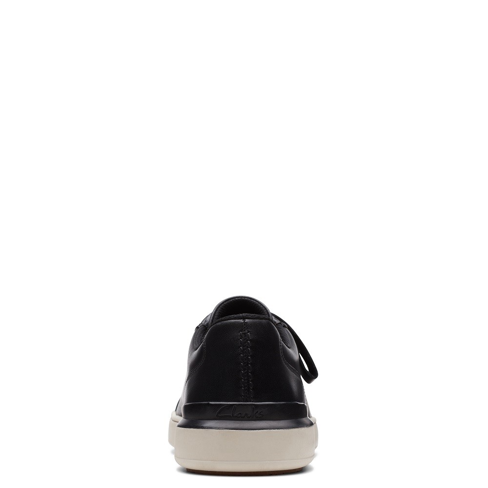 CLARKS</br>Ανδρικά Sneakers Μαύρο Δέρμα COURT LITE MOVE Clarks CLARKS</br>Ανδρικά Sneakers Μαύρο Δέρμα COURT LITE MOVE Clarks