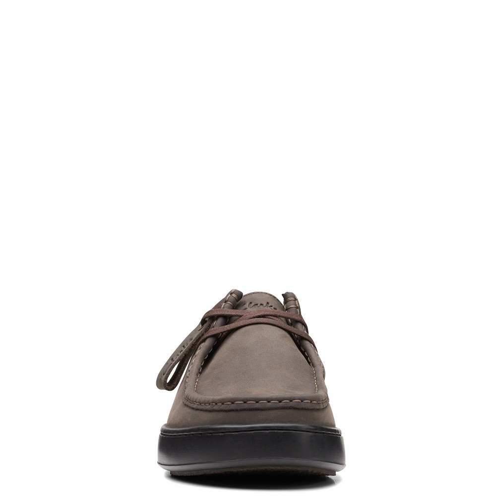 CLARKS</br>Ανδρικά Δετά Παπούτσια Καφέ Δέρμα COURT LITE WALLY Clarks CLARKS</br>Ανδρικά Δετά Παπούτσια Καφέ Δέρμα COURT LITE WALLY Clarks