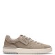 CLARKS</br>Ανδρικά Sneakers Γκρι Nubuck Δέρμα COURT LITE2 RUN Clarks CLARKS</br>Ανδρικά Sneakers Γκρι Nubuck Δέρμα COURT LITE2 RUN Clarks