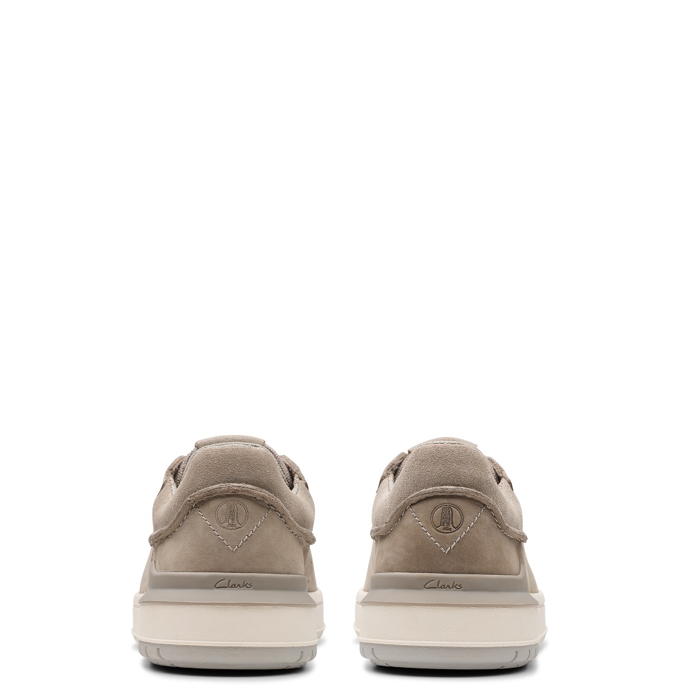 CLARKS</br>Ανδρικά Sneakers Γκρι Nubuck Δέρμα COURT LITE2 RUN Clarks CLARKS</br>Ανδρικά Sneakers Γκρι Nubuck Δέρμα COURT LITE2 RUN Clarks