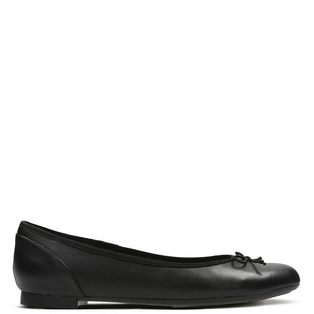 CLARKS</br>Γυναικείες Μπαλαρίνες Μαύρο Δέρμα COUTURE BLOOM Clarks CLARKS</br>Γυναικείες Μπαλαρίνες Μαύρο Δέρμα COUTURE BLOOM Clarks