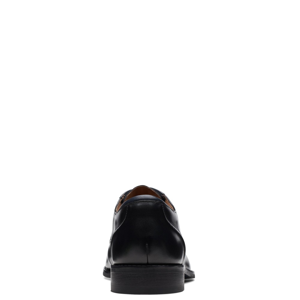 CLARKS</br>Ανδρικά Δετά Παπούτσια Μαύρο Δέρμα CRAFT ARLO LACE Clarks CLARKS</br>Ανδρικά Δετά Παπούτσια Μαύρο Δέρμα CRAFT ARLO LACE Clarks