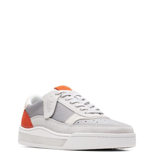 Ανδρικά Sneakers Γκρι Δέρμα CRAFT COURT LACE Clarks