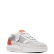CLARKS</br>Ανδρικά Sneakers Γκρι Δέρμα CRAFT COURT LACE Clarks CLARKS</br>Ανδρικά Sneakers Γκρι Δέρμα CRAFT COURT LACE Clarks