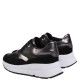 GEOX</br>Γυναικεία Sneakers Μαύρο Δέρμα D02FLC 085BN C981G BACKSIE C Geox GEOX</br>Γυναικεία Sneakers Μαύρο Δέρμα D02FLC 085BN C981G BACKSIE C Geox