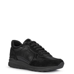 Γυναικεία Sneakers Μαύρο Δέρμα AIRELL D042SA 05422 C9999 Geox