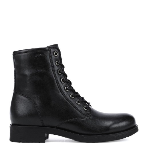 Γυναικεία Aρβυλάκια Μαύρο Δέρμα RAWELLE A D046RA 000TU C9999 Geox