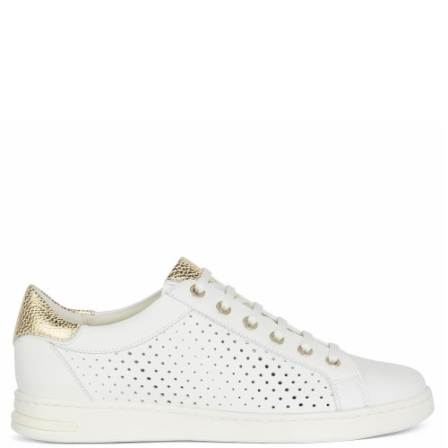 Γυναικεία Sneakers Λευκό/Χρυσό Δέρμα JAYSEN B D151BB 085CF C0232 Geox Γυναικεία Sneakers Λευκό/Χρυσό Δέρμα JAYSEN B D151BB 085CF C0232 Geox