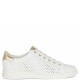 GEOX</br>Γυναικεία Sneakers Λευκό/Χρυσό Δέρμα JAYSEN B D151BB 085CF C0232 Geox GEOX</br>Γυναικεία Sneakers Λευκό/Χρυσό Δέρμα JAYSEN B D151BB 085CF C0232 Geox