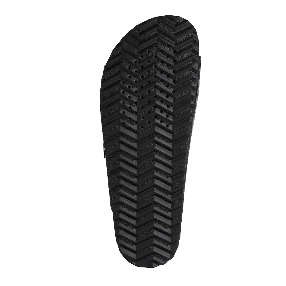 GEOX</br>Γυναικεία Σανδάλια Μαύρο Δέρμα D15LSA 000VI C9999 D BRIONIA A Geox