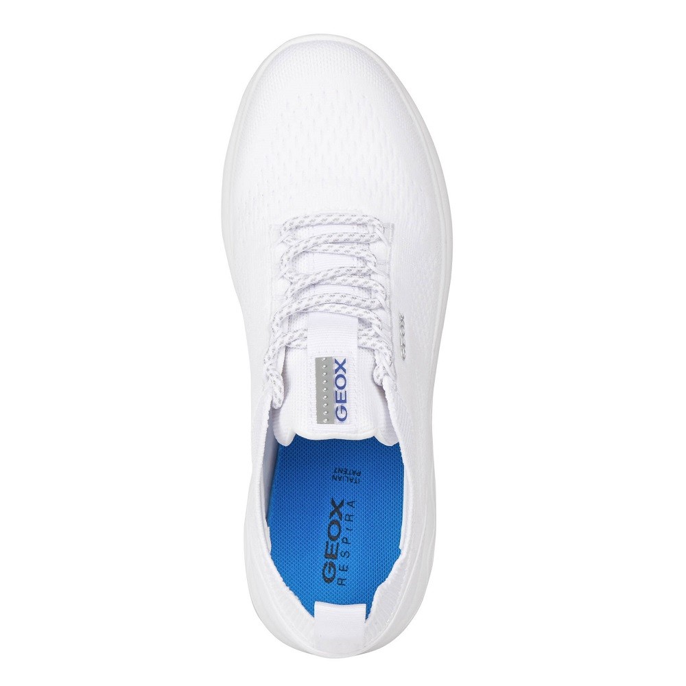 GEOX</br>Γυναικεία Sneakers Λευκό D15NUA 0006K C1000 D SPHERICA A Geox GEOX</br>Γυναικεία Sneakers Λευκό D15NUA 0006K C1000 D SPHERICA A Geox